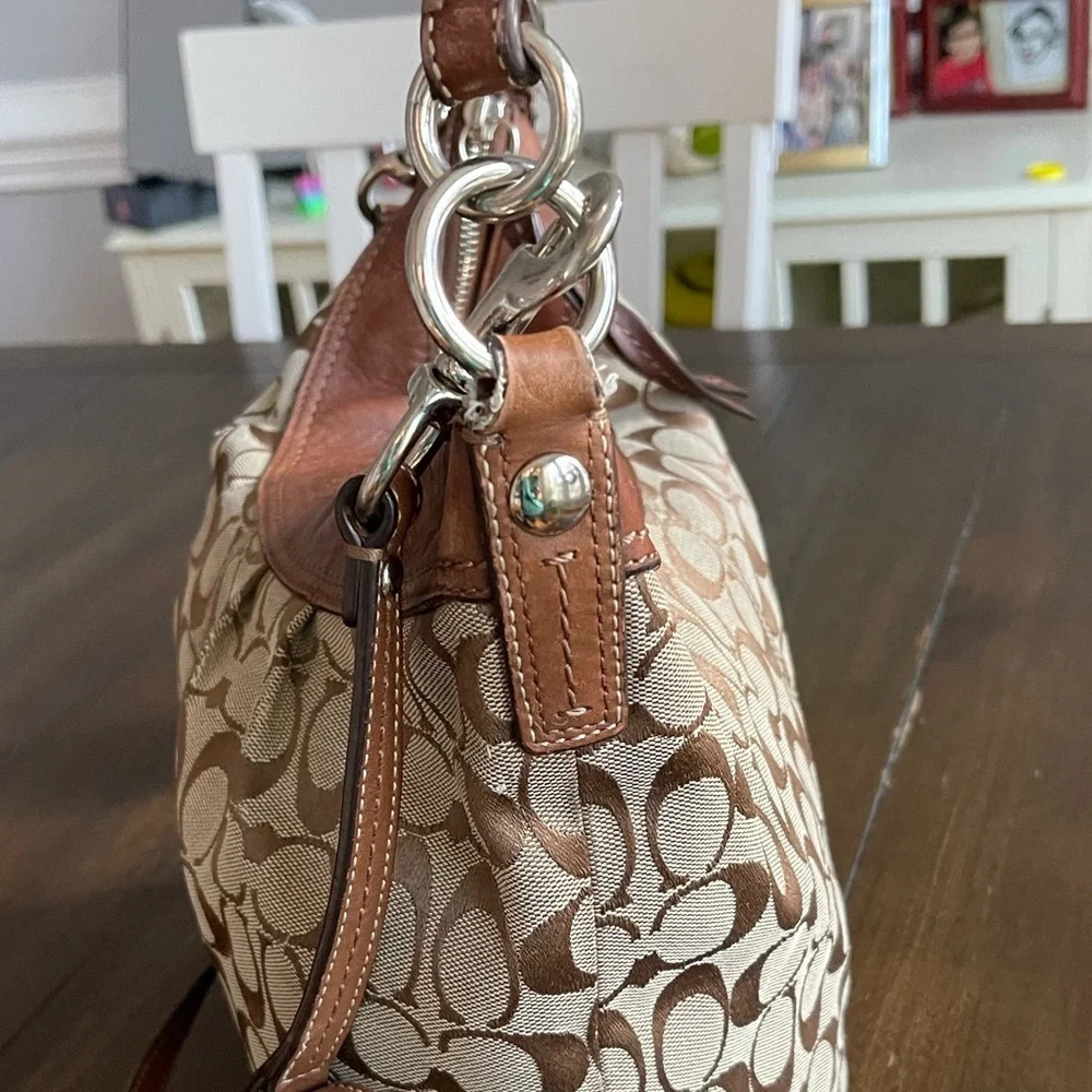Coach signature logo satchel - Picture 4 of 16